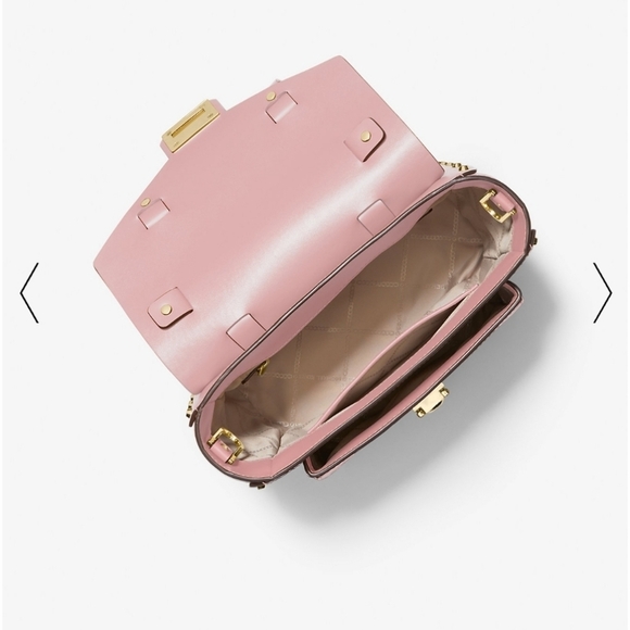 🔹️🥳Host pick🥳🔹️ MICHAEL KORS MANHATTAN MED TOP HANDLE PINK BLUSH SATCHEL - Picture 4 of 10